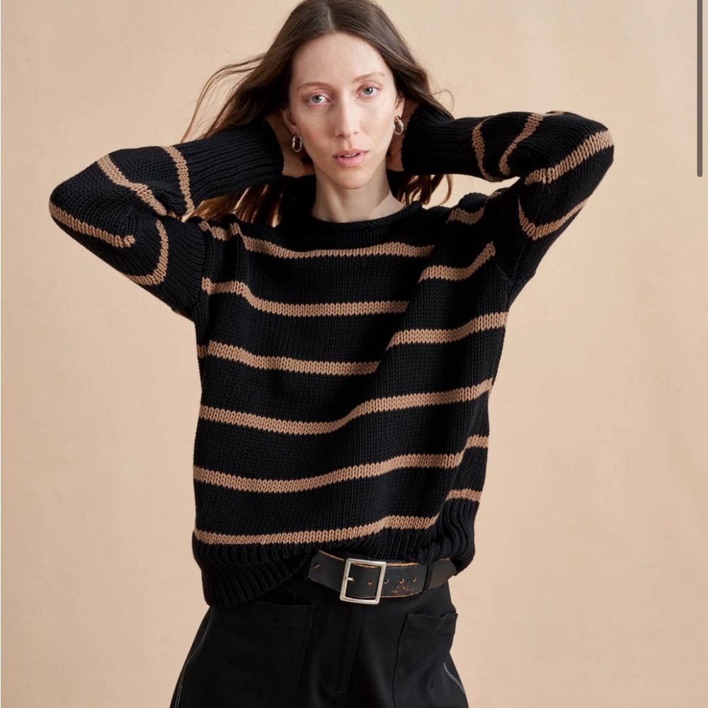 La Ligne Marina Cotton Sweater Size Small